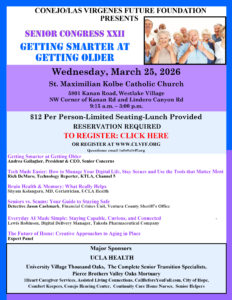 Senior Congress XXII flyer