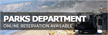 Parks Department Online Reservation Available